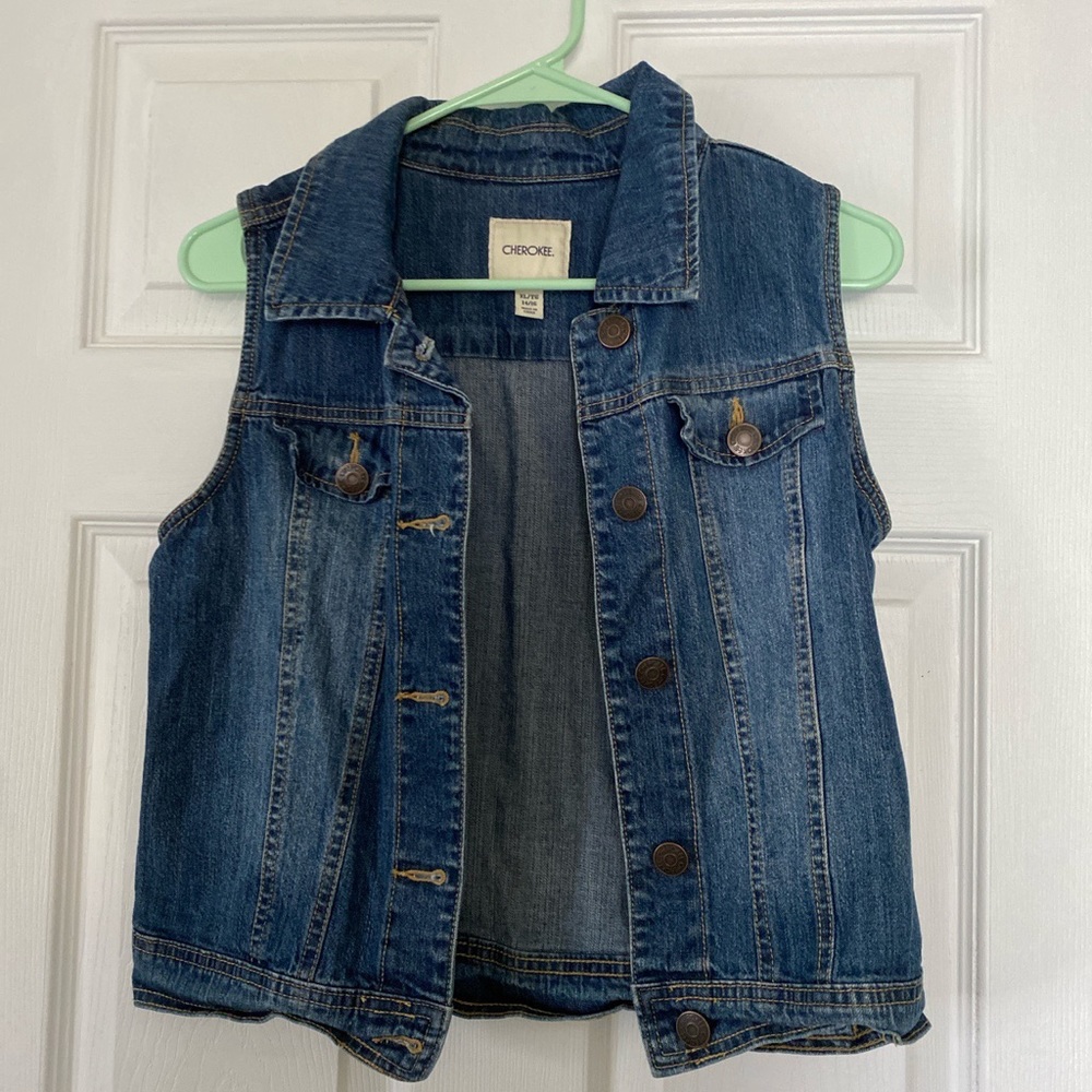 Denim vest